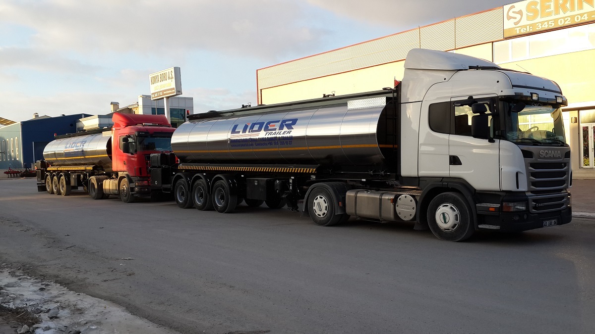 Ny Tanksættevogn til transportering bitumen LIDER 2024 MODELS NEW LIDER TRAILER MANUFACTURER COMPANY: billede 2