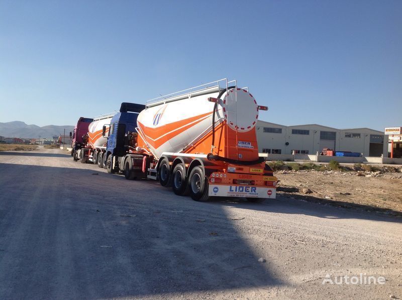 Ny Tanksættevogn til transportering cement LIDER 2024 MODEL NEW CEMENT TANKER: billede 5