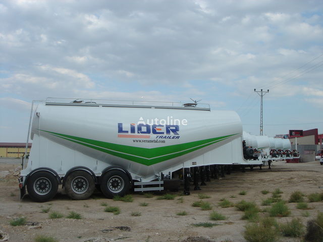 Ny Tanksættevogn til transportering cement LIDER NEW ciment remorque 2023 YEAR (MANUFACTURER COMPANY): billede 5