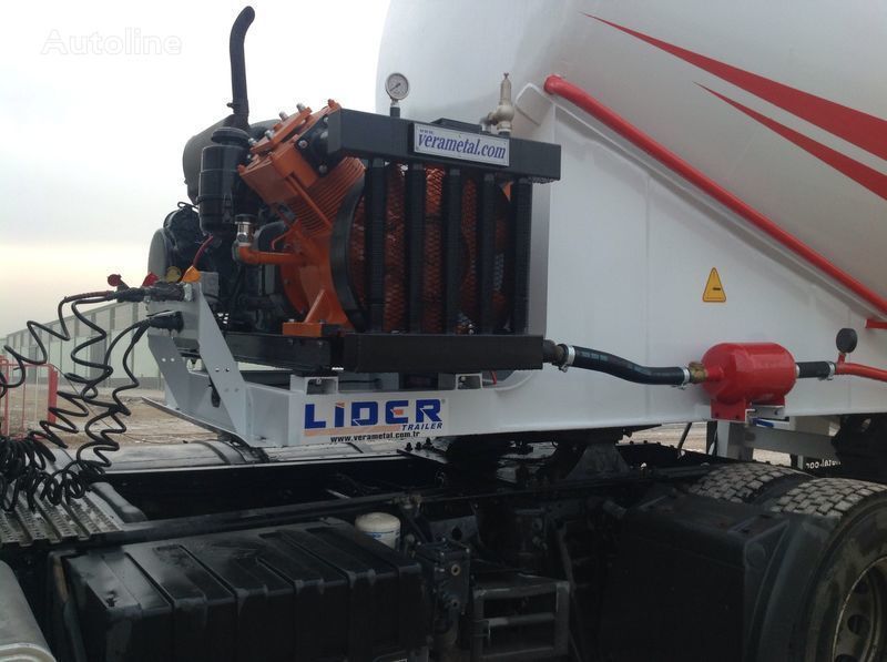 Ny Tanksættevogn til transportering cement LIDER NEW ciment remorque 2023 YEAR (MANUFACTURER COMPANY): billede 14