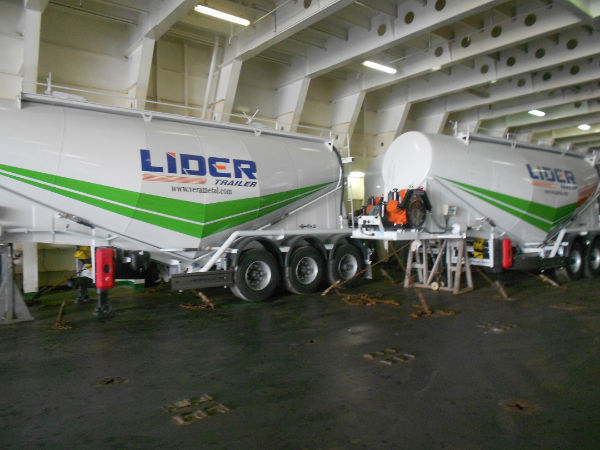 Ny Tanksættevogn til transportering cement LIDER NEW ciment remorque 2023 YEAR (MANUFACTURER COMPANY): billede 8