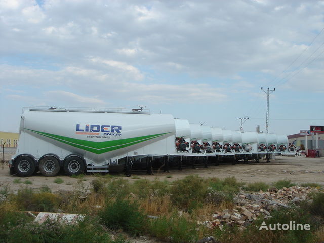 Ny Tanksættevogn til transportering cement LIDER NEW ciment remorque 2023 YEAR (MANUFACTURER COMPANY): billede 4