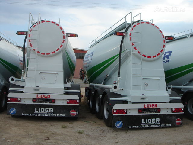 Ny Tanksættevogn til transportering cement LIDER NEW ciment remorque 2023 YEAR (MANUFACTURER COMPANY): billede 3