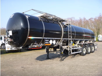 Tanksættevogn til transportering bitumen L.A.G. Bitumen tank inox 33.4 m3 / 1 comp: billede 1