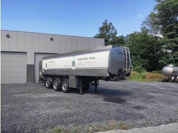 Tanksættevogn til transportering mælk MAFA Schwarte jansky 3 axles BPW foodstuff 3 compartiments 30 000L: billede 1