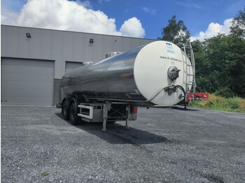Tanksættevogn til transportering mælk MAISONNEUVE CITERNE EN INOX ISOTHERME 25000 L: billede 1