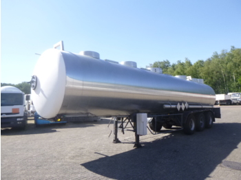 Tanksættevogn til transportering kemikalier Magyar Chemical tank inox 32.5 m3 / 1 comp: billede 1