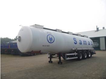 Tanksættevogn til transportering kemikalier Magyar Chemical tank inox 37.4 m3 / 1 comp: billede 1