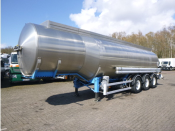 Tanksættevogn til transportering brandstof Magyar Fuel tank inox 37.5 m3 / 7 comp: billede 1