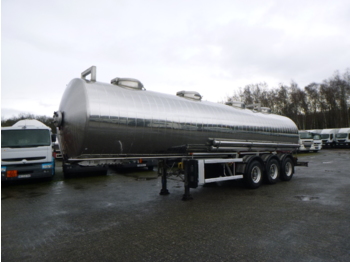 Tanksættevogn til transportering kemikalier Maisonneuve Chemical tank inox 30 m3 / 1 comp: billede 1