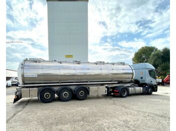 Tanksættevogn til transportering fødevarer Menci Grappar L1,5BN -30/4- Druck 2 BAR - Webasto- R: billede 1