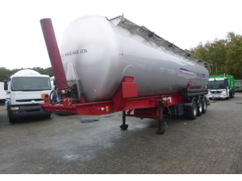 Tanksættevogn til transportering mel Metalair Filliat Powder tank alu 58 m3 (tipping): billede 1