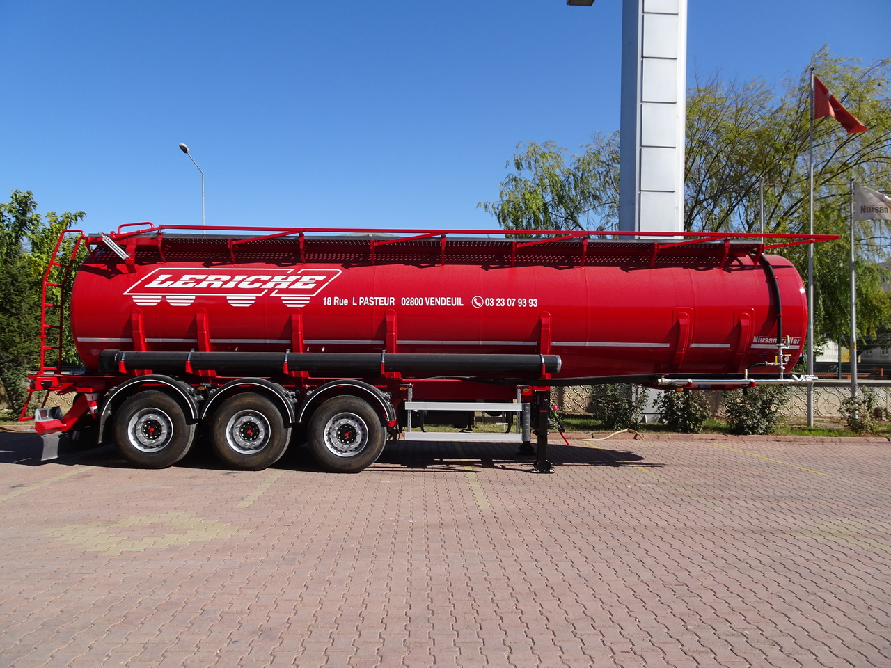 Ny Tanksættevogn til transportering kemikalier NURSAN Slurry Tanker: billede 11