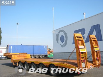 De Angelis Rampen 72.000kg-GVW 3-Lenkachsen 5S7201 - Nedbygget platform sættevogn