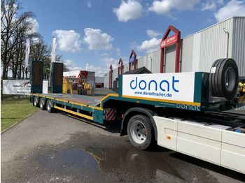 Diversen DONAT trailer 3A  - Nedbygget platform sættevogn