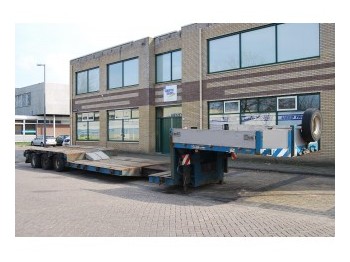 Goldhofer 3 AXLE LOW LOADER - Nedbygget platform sættevogn