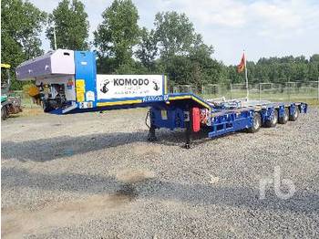 KOMODO 62 Ton Quad/A Extendable Semi - Nedbygget platform sættevogn