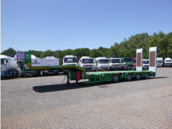 Komodo 4-axle semi-lowbed trailer KMD4 extendable 14 m / NEW/UNUSED - Nedbygget platform sættevogn