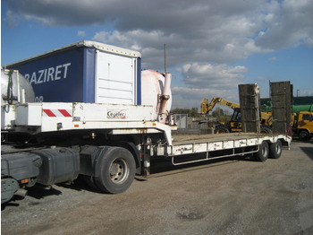 VEREM Tech engine trailer - Nedbygget platform sættevogn