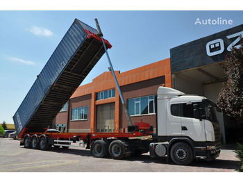 Containerbil/ Veksellad sættevogn til transportering kontainerer Özgül 40 FT TIPPING CONTAINER CHASSIS: billede 2
