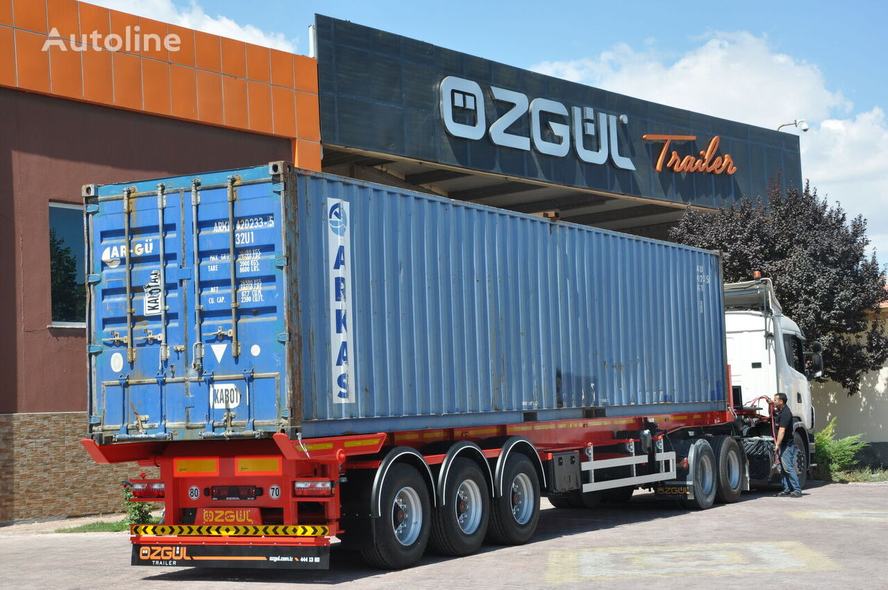 Containerbil/ Veksellad sættevogn til transportering kontainerer Özgül 40 FT TIPPING CONTAINER CHASSIS: billede 10