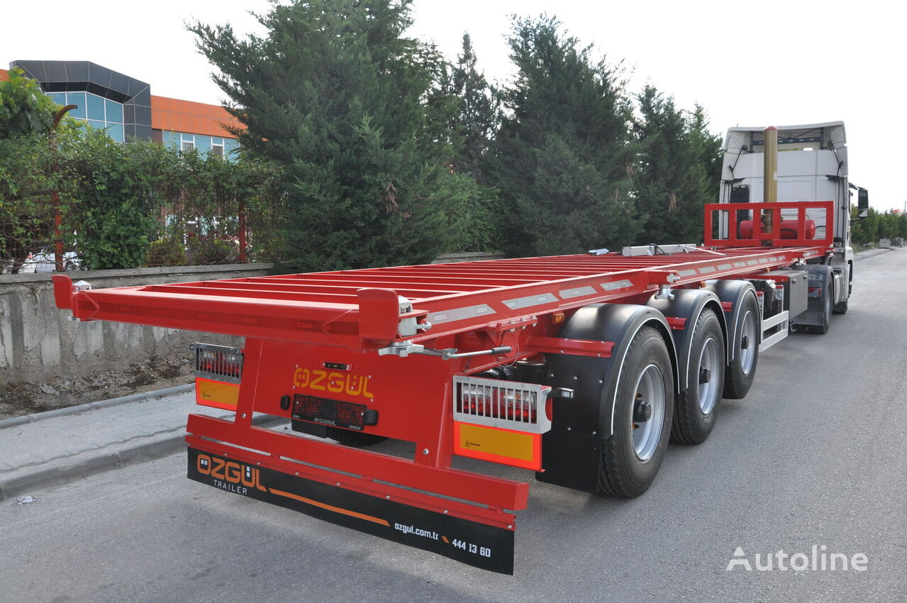Containerbil/ Veksellad sættevogn til transportering kontainerer Özgül 40 FT TIPPING CONTAINER CHASSIS: billede 13