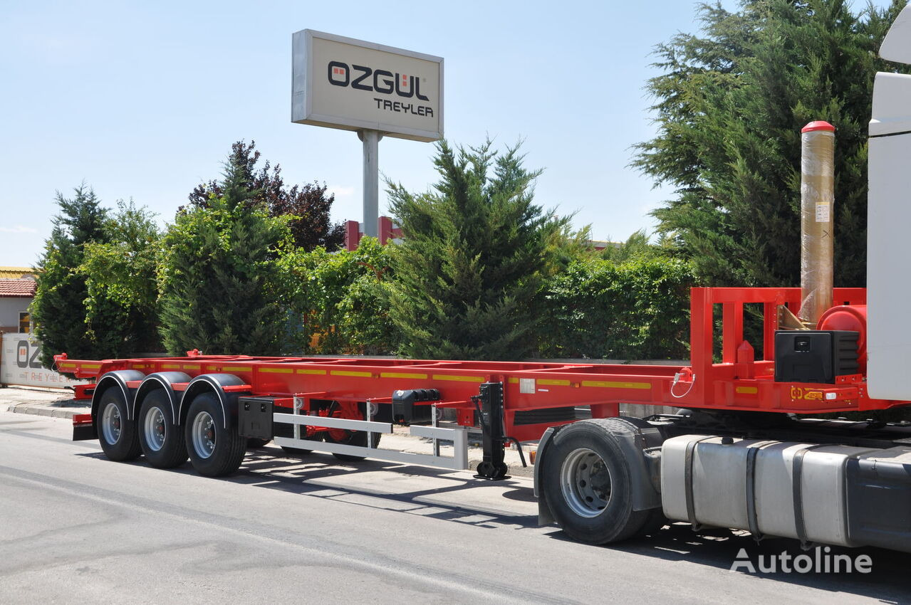 Containerbil/ Veksellad sættevogn til transportering kontainerer Özgül 40 FT TIPPING CONTAINER CHASSIS: billede 3