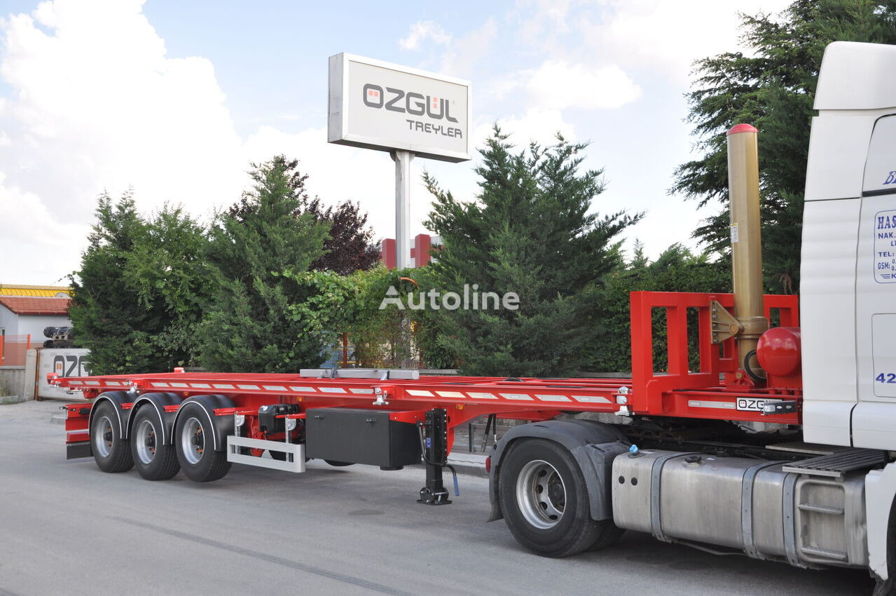 Containerbil/ Veksellad sættevogn til transportering kontainerer Özgül 40 FT TIPPING CONTAINER CHASSIS: billede 14