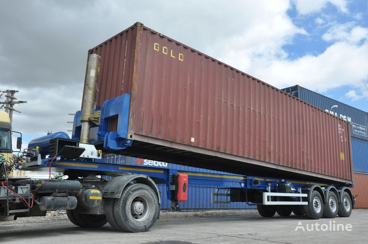 Containerbil/ Veksellad sættevogn til transportering kontainerer Özgül 40 FT TIPPING CONTAINER CHASSIS: billede 8