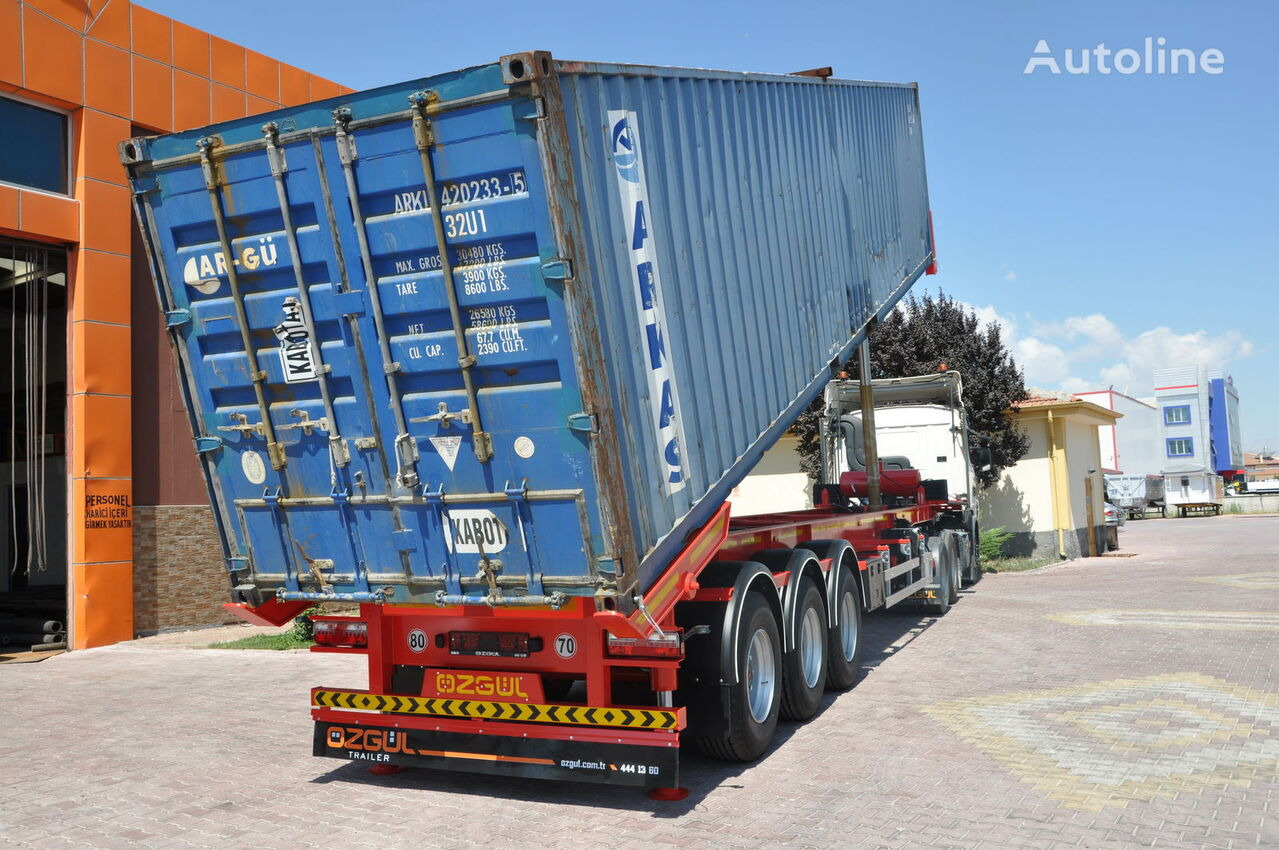 Containerbil/ Veksellad sættevogn til transportering kontainerer Özgül 40 FT TIPPING CONTAINER CHASSIS: billede 7