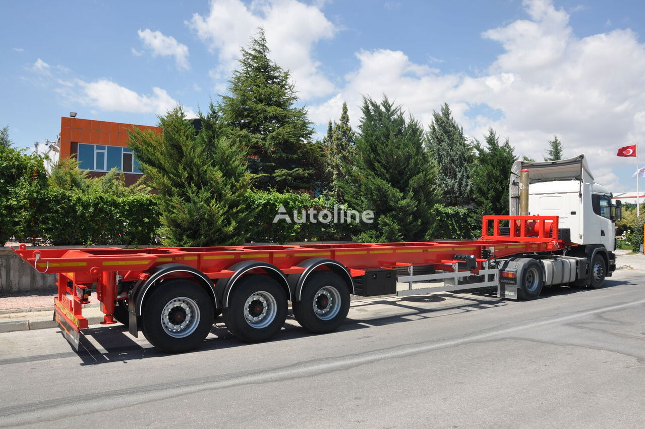 Containerbil/ Veksellad sættevogn til transportering kontainerer Özgül 40 FT TIPPING CONTAINER CHASSIS: billede 4