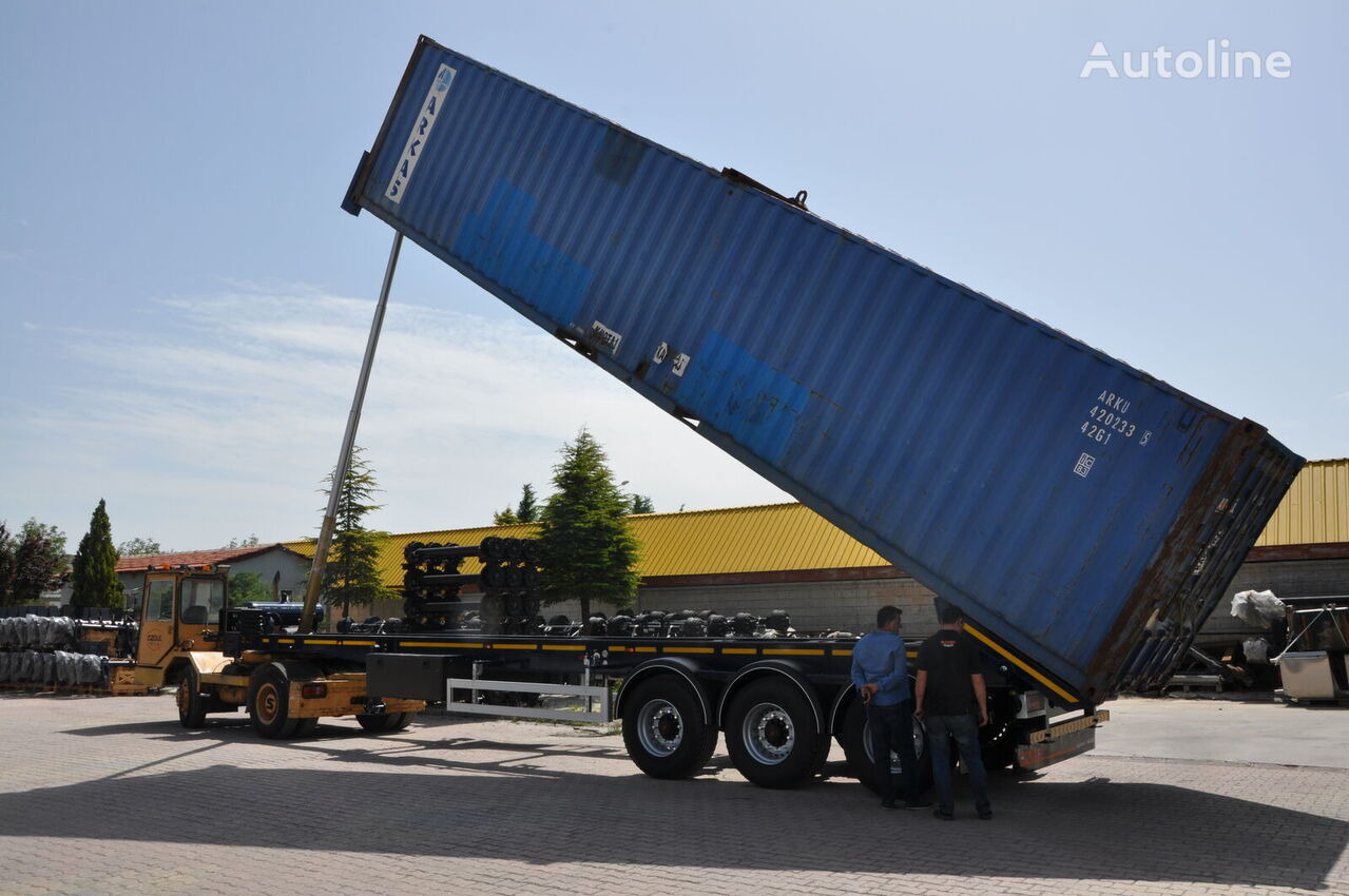 Containerbil/ Veksellad sættevogn til transportering kontainerer Özgül 40 FT TIPPING CONTAINER CHASSIS: billede 12