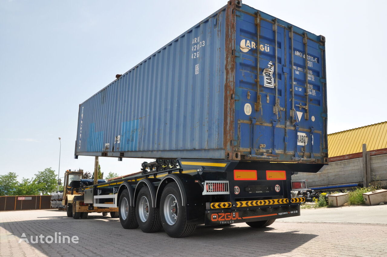 Containerbil/ Veksellad sættevogn til transportering kontainerer Özgül 40 FT TIPPING CONTAINER CHASSIS: billede 11