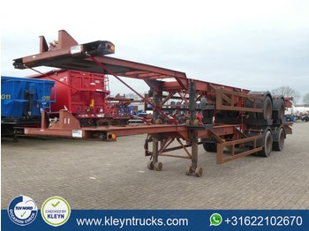 Containerbil/ Veksellad sættevogn Pacton 40 FT 2 AXLES BPW full steel: billede 1