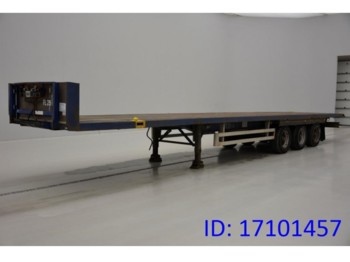 Containerbil/ Veksellad sættevogn Pacton PLATEAU MET 40' TWISTLOCKS: billede 1