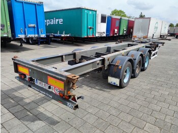 Containerbil/ Veksellad sættevogn Renders EURO 800N 3-Assen BPW - lift-as - Trommelremmen - 5 Stuks op voorraad (O1015): billede 1