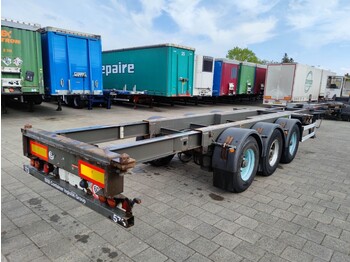 Containerbil/ Veksellad sættevogn Renders EURO 800N 3-Assen BPW - lift-as - Trommelremmen - MULTI - 09/2022 APK (O1014): billede 1