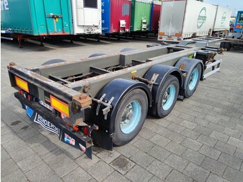 Containerbil/ Veksellad sættevogn Renders EURO 800N 3-Assen BPW - lift-as - Trommelremmen - MULTI (O1016): billede 1