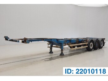 Containerbil/ Veksellad sættevogn Renders Polyvalent skelet 20-30-40 ft: billede 1
