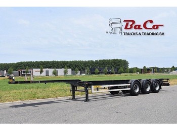 Containerbil/ Veksellad sættevogn Renders ROC 12.27 CC - BPW AXLES - DRUM BRAKES - GOOD CONDITION -: billede 1