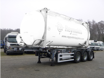 Containerbil/ Veksellad sættevogn SDC 3-axle container trailer 20-30 ft + pump: billede 1
