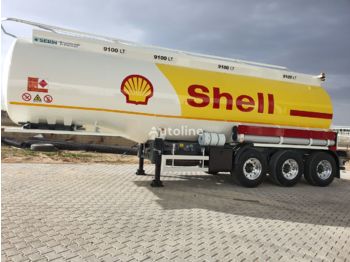 Ny Tanksættevogn til transportering brandstof SERIN Aluminium Fuel Tank Semi Trailer: billede 1
