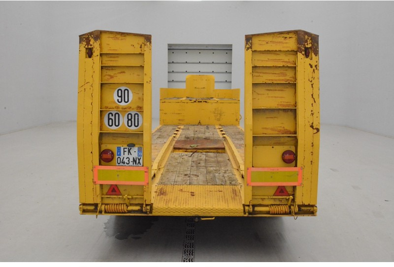 Nedbygget platform sættevogn SERMA Low bed trailer: billede 6