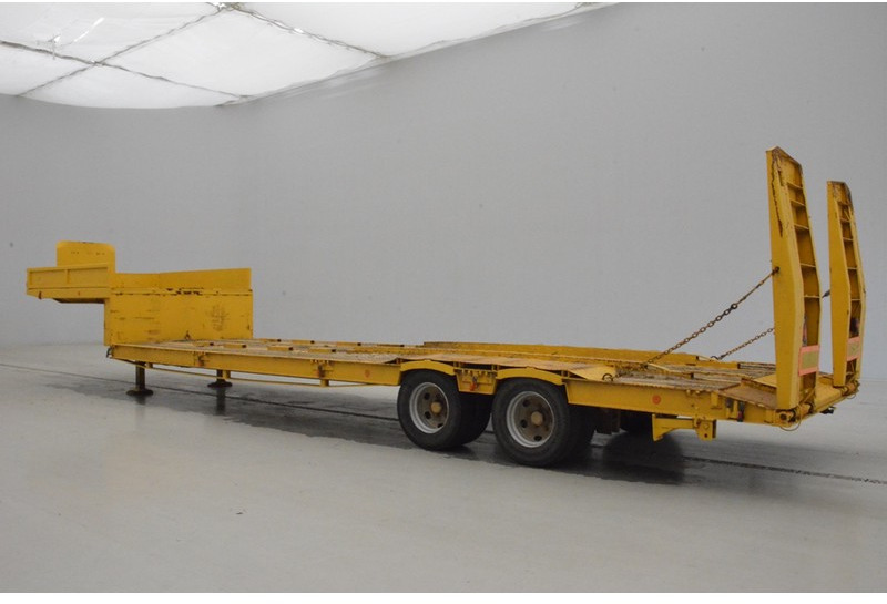 Nedbygget platform sættevogn SERMA Low bed trailer: billede 7