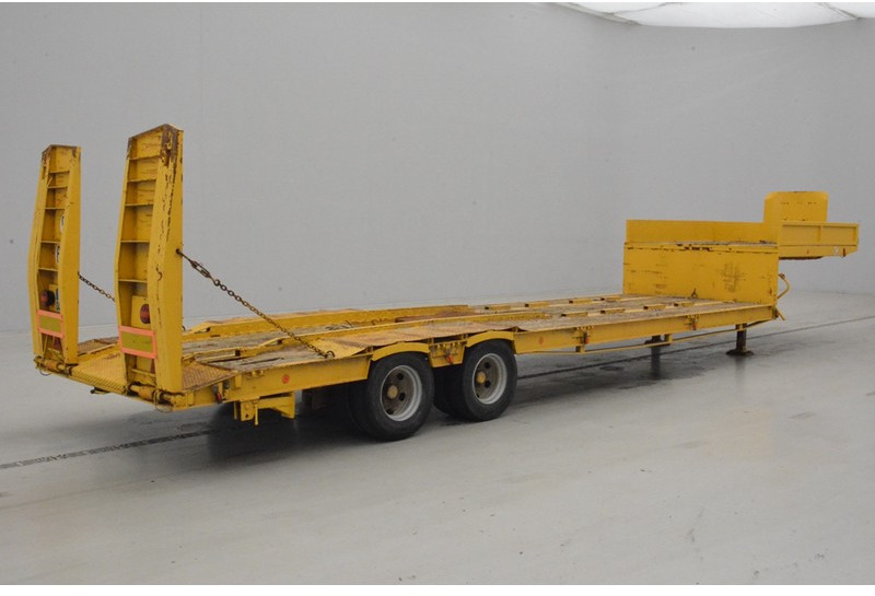 Nedbygget platform sættevogn SERMA Low bed trailer: billede 5