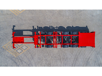 SINAN Container Carrier Transport Semitrailer - Containerbil/ Veksellad sættevogn: billede 5