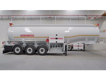 SINAN TANKER-TREYLER Aluminium, fuel tanker- Бензовоз Алюминьевый - Tanksættevogn: billede 1