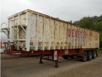 Containerbil/ Veksellad sættevogn STAS S34 Tri Axle Container Trailer: billede 1