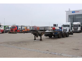 Containerbil/ Veksellad sættevogn Schmitz Cargobull SCF 24,LIFTING AXLE, EXPANDABLE, ADR: billede 1