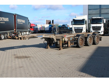 Containerbil/ Veksellad sættevogn Schmitz Cargobull SCF 24, SAF, LIFTING AXLE, EXPANDABLE: billede 2